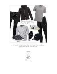 style guide 36 guys sporty