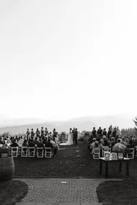Kacie + Garrett Wedding Gorge Crest Vineyard CEREMONY Heart and Seoul Photography-62