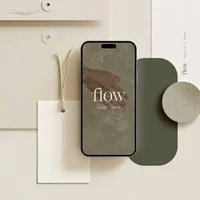 Luxury skincare brand identity and logo design by White Ink Creative Australia