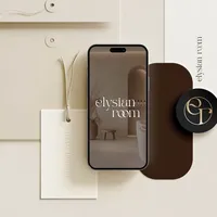 Luxury skincare brand identity and website design by White Ink Creative Australia