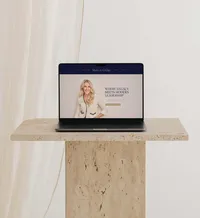Luxury Consultant brand identity and website design by White Ink Creative Australia
