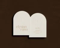 Luxury tanning spa brand identity and logo design by White Ink Creative Australia
