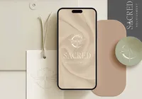 Luxury wellness brand identity rebrand by White Ink Creative Australia