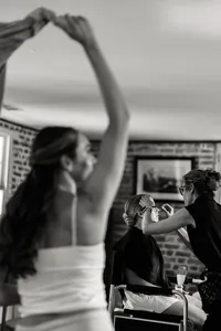 A behind-the-scenes view of bridal preparations, focusing on the in-between moments and preserving the atmosphere of the wedding morning.