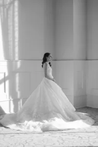 Bridal portrait at Hotel Vin Grapevine Texas wedding