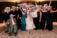 Wedding reception dancing at Hotel Vin Grapevine Texas — Le Force DJ entertainment