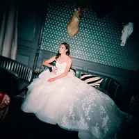 Bridal Portrait at Hotel Vin Grapevine Texas
