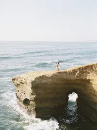 Lexi & Jackson Engagement Session - Sunset Cliffs San Diego California-06