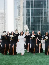 Wedding party celebration at The Thompson Hotel Dallas — Stephanie Michelle Photography