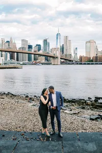 New York City Anniversary Engagement - Rasha & Derrick - Stephanie Michelle Photography - @stephaniemichellephotog-1755