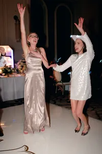 Wedding reception dancing at Hotel Vin Grapevine Texas — Le Force DJ entertainment