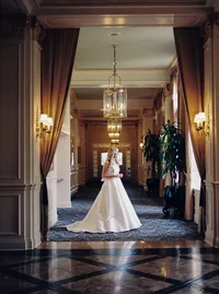 Bridal portrait at Warwick Melrose Dallas — photography by Stephanie Michelle