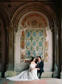 Wedding ceremony at Blessed Sacrament Church New York City — Stephanie Michelle Photography