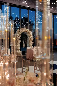 Reception celebration at Hall of Lights Dallas Texas — luxury Asian fusion wedding