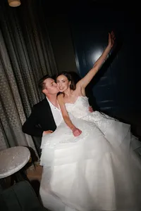 Bride and Groom at Hotel Vin Grapevine Texas — Stephanie Michelle Photography