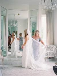 Bride at The Hillside Estate Dallas Texas wedding — fine art photography