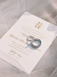 Wedding ring details at Hotel Vin Grapevine Texas — Stephanie Michelle Photography