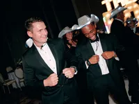 Wedding reception dancing at Hotel Vin Grapevine Texas — Le Force DJ entertainment