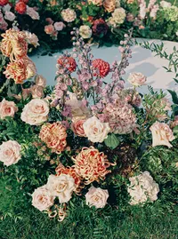 Wedding ceremony details at Villa Lario Resort Mandello Lake Como Italy