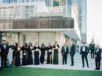 Wedding party celebration at The Thompson Hotel Dallas — Stephanie Michelle Photography