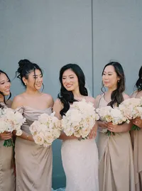 Wedding party portraits at Hall of Lights Carrollton Texas — fine art photography