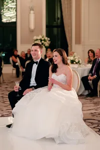 Wedding toasts at Hotel Vin Grapevine Texas — Stephanie Michelle Photography