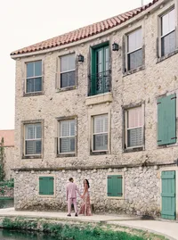 Engagement session at Adriatica Village McKinney Texas — Stephanie Michelle Photography