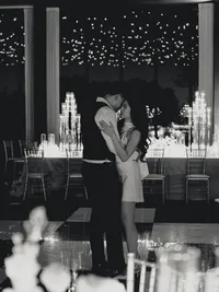 Private last dance at wedding at Hall of Lights Dallas Texas wedding — Stephanie Michelle Photography