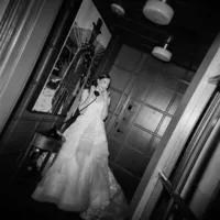 Bridal portrait at Hotel Vin Grapevine Texas