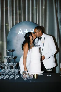 Disco ball reception at The Thompson Hotel Dallas — Stephanie Michelle Photography