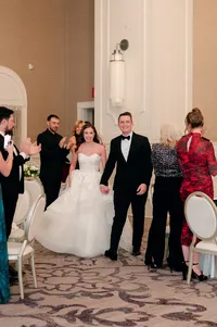 Wedding couple at Hotel Vin Grapevine Texas — Stephanie Michelle Photography
