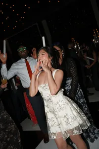 Wedding party celebration at Hall of Lights Dallas Texas — documentary photography