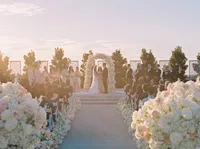 Wedding ceremony at Hall of Lights Carrollton Texas — Stephanie Michelle Photography
