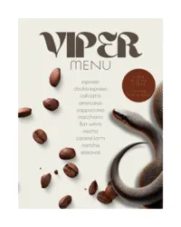 MENU DESIGN FOR COFFEE SHOP - ERIKA MARAM DESIGN STUDIO