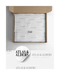 ATLAS & ALDERS MENS CLOTHING BRAND PACKAGING - ERIKA MARAM DESIGN STUDIO