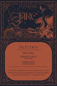 FIRE_PUP PASTRY_THE ZODIAC COLLECTION