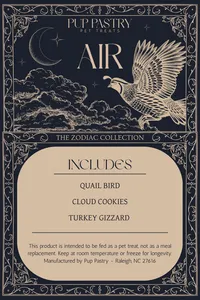 AIR_PUP PASTRY_THE ZODIAC COLLECTION