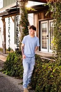 Cash and Ryder White Senior Session 305