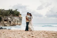 Surprise Proposal Engagement at Shipwreck Beach Hyatt Poipu-16