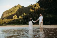 Maternity Photos at Cannons Beach Haena Kauai-13