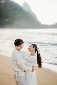 hanea beach couples shoot engagement modest orthodox-12