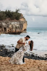 Surprise Proposal Engagement at Shipwreck Beach Hyatt Poipu-18