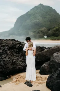 surprise proposal at tunnels beach kauai-55