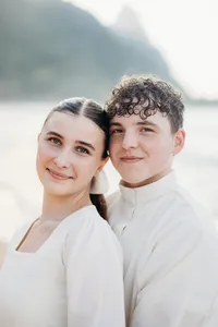 hanea beach couples shoot engagement modest orthodox-30