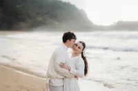 hanea beach couples shoot engagement modest orthodox-15