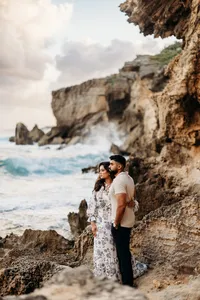 Surprise Proposal Engagement at Shipwreck Beach Hyatt Poipu-2