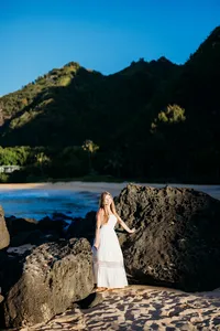kauai senior photographer mini session tunnels beach