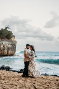 Surprise Proposal Engagement at Shipwreck Beach Hyatt Poipu-17