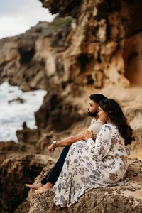 Surprise Proposal Engagement at Shipwreck Beach Hyatt Poipu-10