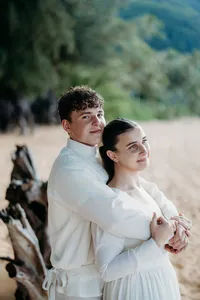 hanea beach couples shoot engagement modest orthodox-39